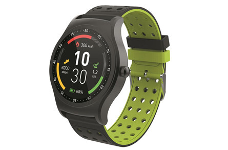 Smartwatch Denver Sw450 ips 1.3 sensor 450 bluetooth deportes watch con frecuencia negroverde 116111000010 43 mm reloj 6 autonomía