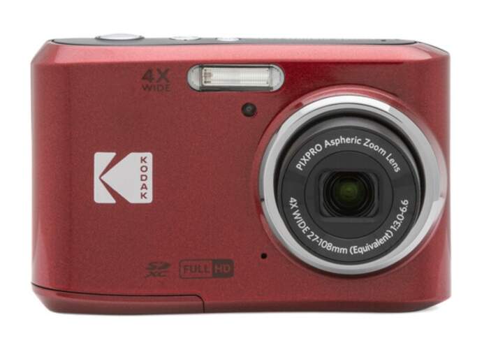 C&aacute;mara Kodak FZ45 Roja - 16 mp, zoom &oacute;ptico x4, fotos 4608 x 3456, v&iacute;deo Full HD