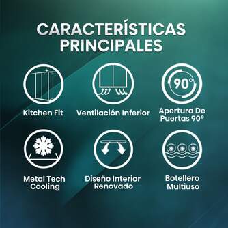 FRI. HISENSE RS3P538NAIE 179x91 NF INOX DSP KFIT