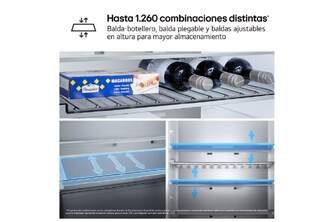 FRICOM. LG GBBS322ASW 203x60 NF BCO