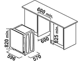 LVD. CANDY CBW48TWMES 8K 1400R  INTEGRABLE