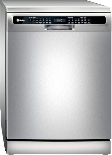 Lavavajillas Balay 3VS6030IA - Clase D, 9.5L, 12 Servicios, 5 Programas, 48dB, HomeConnect, Inox