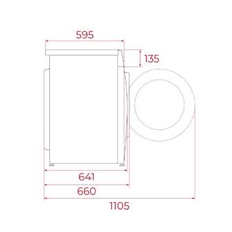 LVD. TEKA WMK71240W 12K 1400R STEAM