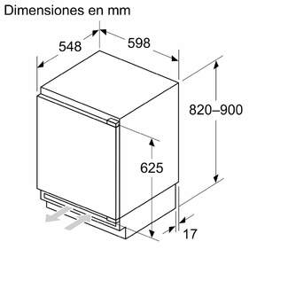 CONG.VER BALAY 3GUE033F 82x60x55 NF INTEG