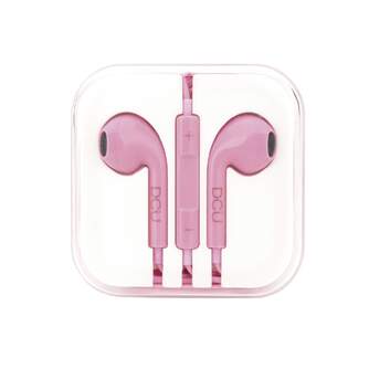 AURICULARES DCU JACK 3,5MM STEREO ROSA