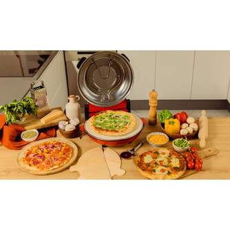 GRILL CECOTEC PIZZA%%%amp;CO 1200W VENTANA 3826