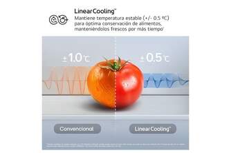 FRICOM. LG GBBS726CPY 203x60 419L INOX METALFRESH