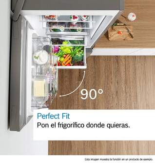 FRICOM. BOSCH KGN392LAG 203x60 NF INOX