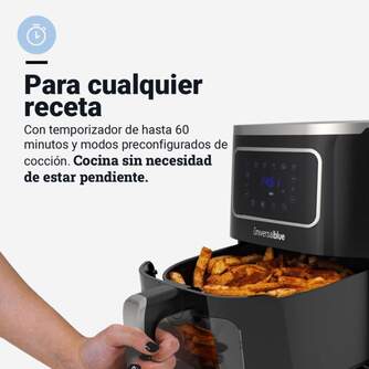 FREIDORA AIRE U.BLUE 6005 NEGRA DIGITAL 5L