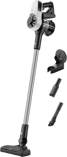 Aspirador Escoba AEG AP31CB18IW - 18 V, Autonomía 30 min, 2 accesorios, Gris, Negro