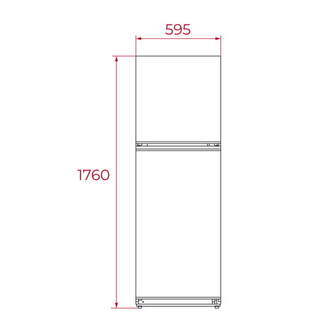 FRI. TEKA RTF13630 176X60 2P BCO 113380005