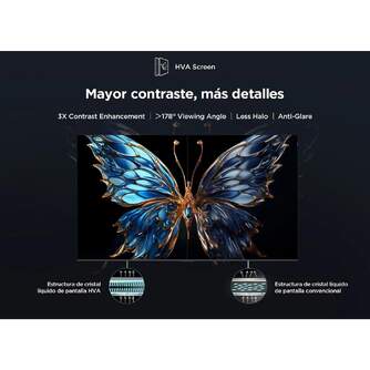 TV TCL 75%%%quot; 75P6K UHD GOOGLETV HDR10 DOLBY AUDIO