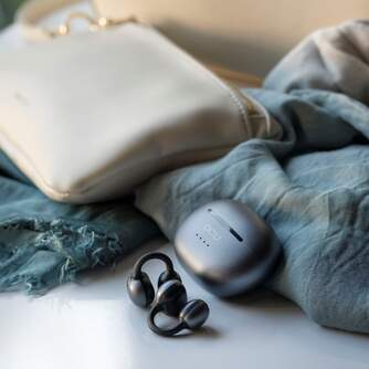 AURICULARES DCU AIRCLIP NEGROS