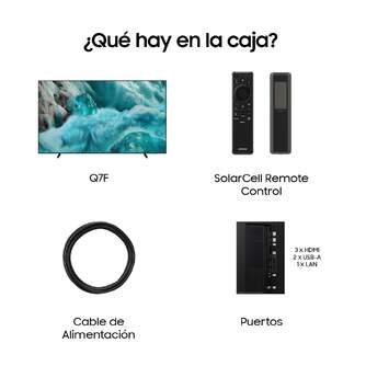 TV SAMSUNG 98%%%quot; TQ98Q7F UHD QLED SMARTTV IA HDR10 