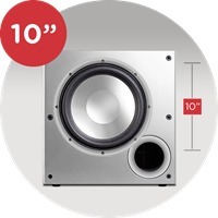 SUBWOOFER POLK PSW 10E 100W 10%%%quot;