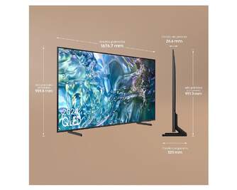 TV SAMSUNG 75%%%quot; TQ75Q64D QLED UHD SMART TV HDR10 