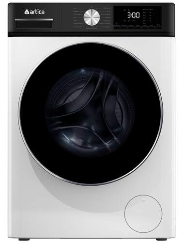 Lavadora Artica AL81400AFN - Clase A-10%, 8 kg, 1400 rpm, Vapor,  Display LED, Blanco