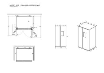 FRI. HAIER HSR5918DWMP 177X90 NF INOX DSP DEP