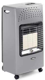 ESTUFA GAS BARTOLINI BATIK IB220ES GRIS 4,2KW INFR