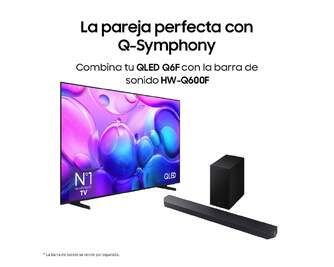 TV SAMSUNG 85%%%quot; TQ85Q6F UHD QLED SMARTTV IA HDR10 
