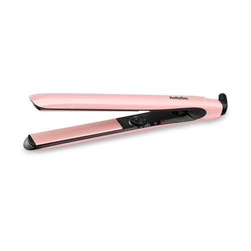 Plancha Pelo Babyliss 2498PRE Rose Blush 235 - Cerámica Titanio, 13 Ajustes Temperatura 70-235°C