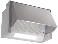 Campana Integrable Cata CPK6000GR - 224 Pa, Extracción Máx 265 m3/h, 1 Filtro, Plata