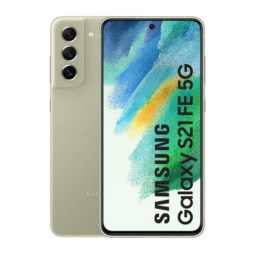 Samsung Galaxy S21 FE 5G 6/128GB Verde - 6,5" 120Hz, Snapdragon 888 2.84GHz, 32Mpx, NFC, 4500mAh