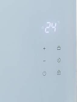 PLACA PRINCESS 348151 1500W CRIST. SMART BCO