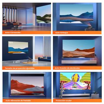 PROYECTOR HISENSE LASER CINEMA C1 65-300%%%quot; 4K