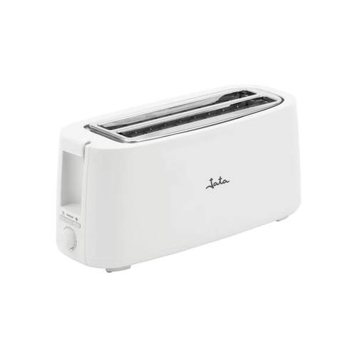 Tostadora Jata JETT1584 - 1400 W, 2 Ranuras Largas, 7 Tostados, Blanco