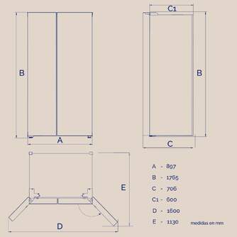 FRI. ARTICA AFEA17689F553I 176X90 NF INOX DSP