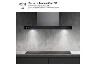 CAMP. LG HCEZ2426S 60CM 800m3h SILVER