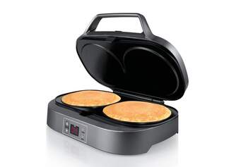 SANDWICHERA PANQUECAS FLAMA 4902FL 2C 1300W NGRA