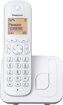TELEFONO DECT PANASONIC KX-TGC210SPW WHITE