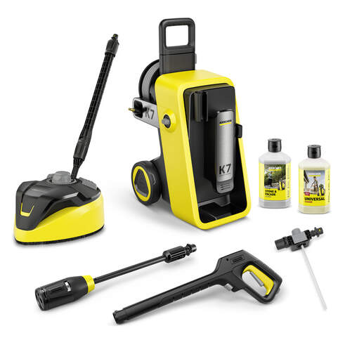 Hidrolimpiadora Karcher K7 Confort Premium Home - 60 m&sup2;/h, 600 l/h, 3000 W, Quick Connect, Amarillo
