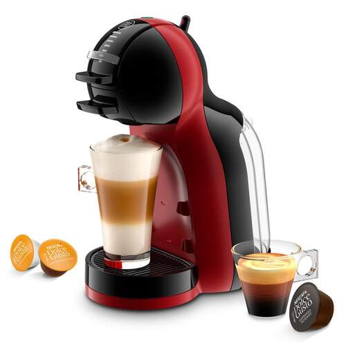 Cafetera Krups Mini Me KP1238, Dolce Gusto, Roja
