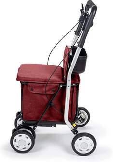 CARRO-COMPRA CARLETT COMFORT RUBY ROJO