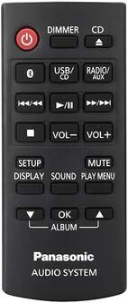 CADENA PANASONIC SCUX100EK 300W BLUETOOTH NEGRA