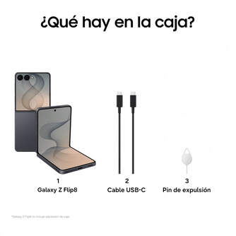SMARTPHONE SAMSUNG Z FLIP 8 12/256 6,9%%%quot; GRAPHITE