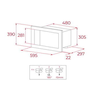 MICR. TEKA ML8200BIS BK CRISTAL 20L 112060001