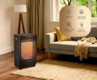 ESTUFA GAS ARTICA AEA2300 LLAMA AZUL 3800KW