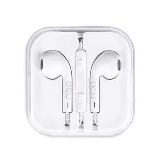 AURICULARES DCU JACK 3,5MM STEREO BLANCO