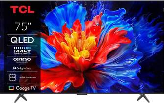 TV TCL 75%%%quot; 75P8K UHD QLED GOOGLETV 144HZ ONKYO