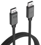 Cable trenzado Linq LQ48025 - 2 metros, 8K / 60 Hz, DisplayPort a DisplayPort macho