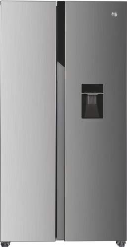 Frigorifico Americano Hoover HHSBSO6174XWD - Inox, Dispensador, 177cm, display