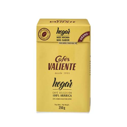 Café en grano Valiente Hogar 100% Arábica - 250 g