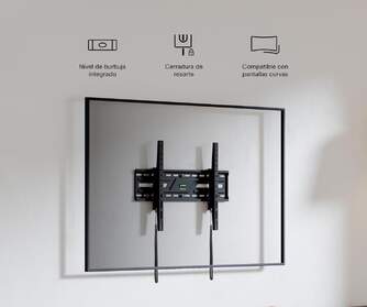 SOPORTE TV INC GENIUM GSPIN86 75KG 37-86