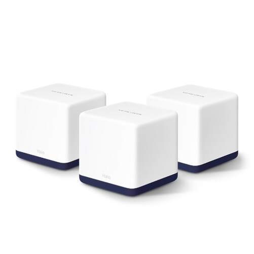 Sistema Wi-Fi Mercusys Halo H50G Triple pack - Doble banda 2,4/5 GHz, Wi-Fi 5, 550 m2, blanco