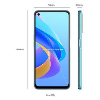 SMARTPHONE OPPO A76 4/128 6,56%%%quot; NFC GLOWING BLUE