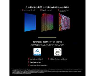 TV SAMSUNG 75%%%quot; TQ75Q7F4 UHD QLED SMARTTV IA HDR10 